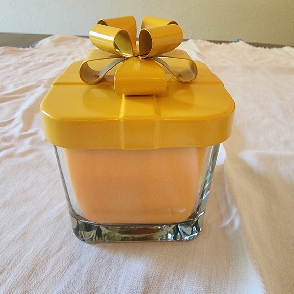 PartyLite Mango Tangerine Present Jar G35154 - Picture 3 of 9